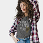 Grappige Grunge Hair Stylist Kapper Phrase T-shirt