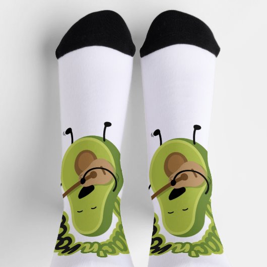Grappige Guac en Roll Avocado Sokken (Top)
