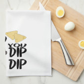 Grappige Guacamole Als Ik Dip Theedoek (Quarter Fold)
