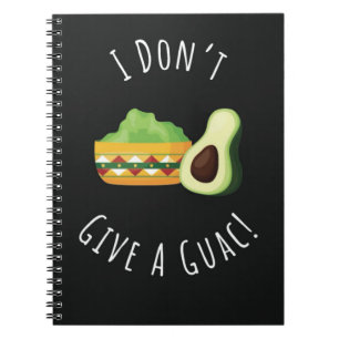 Grappige Guacamole Thema Cadeaus Mexicaans Eten Av Notitieboek