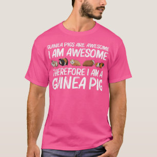 Grappige Guinese Biggen Kunst Voor Mannen Vrouwen T-shirt