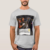 Grappige Gum Wrapper Grappen Comic Con T-Shirt (Voorkant)