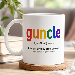 Grappige Guncle-definitie Koffiemok