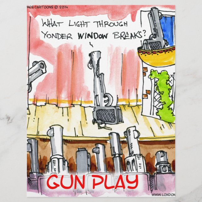 Grappige GunPlay Cartoon (Voorkant)