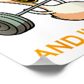 Grappige gym eend citeren alles doet pijn en ik be poster (Hoek)