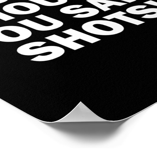 Grappige gym fitness squats Ik dacht dat je zei sc Poster (Hoek)