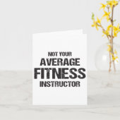 Grappige Gym Instructor Workout Fitness Gift Bodyb Kaart (Gele Bloem)