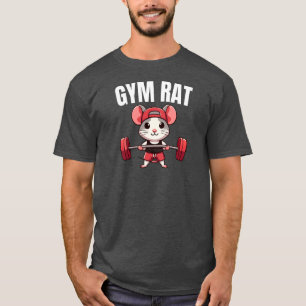 Grappige Gym Rat T-shirt