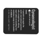 Grappige gynaecoloog definitie gynaecoloog magneet (Horizontaal)