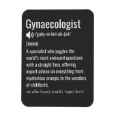 Grappige gynaecoloog definitie gynaecoloog magneet (Verticaal)