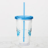 Grappige haai aangepaste naam tumbler acryl drinkbeker (Rechts)