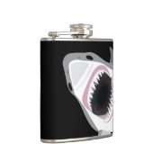 Grappige Haai Aanval Heupfles (Rechts)