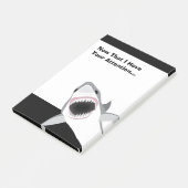 Grappige Haai Aanval Post-it® Notes (Schuin)
