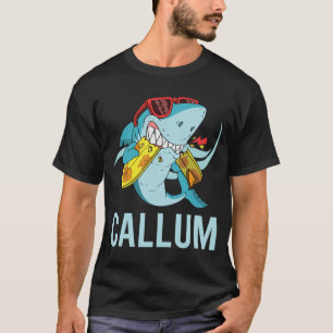 Grappige Haai - Callum Naam T-shirt