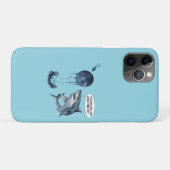 Grappige haai duiker lunchtijd mooie bubbels bro Case-Mate iPhone case (Achterkant (horizontaal))