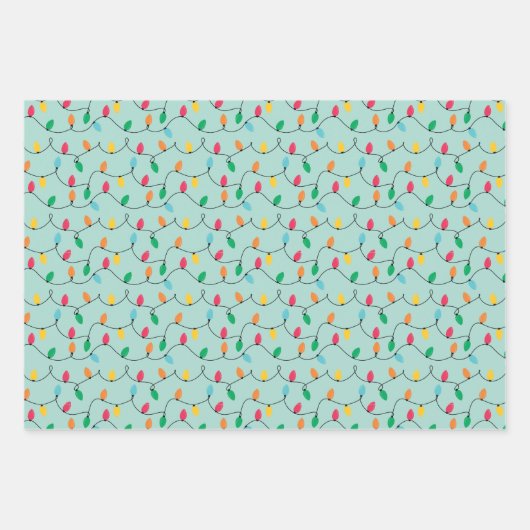 Grappige haai kerst inpakpapier vel (Voorkant 2)