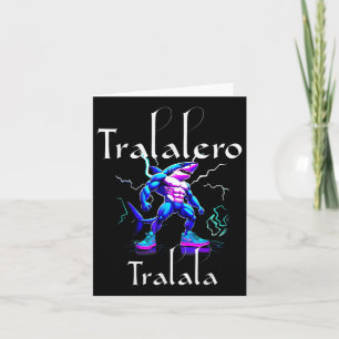 Grappige haai meme – Tralalero Tralala brainrot vi Kaart