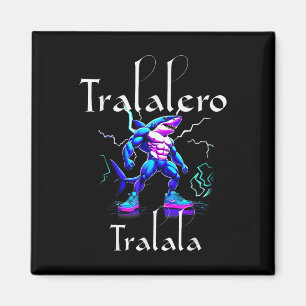 Grappige haai meme – Tralalero Tralala brainrot vi Magneet