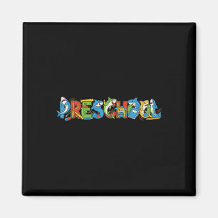 Grappige Haai Preschool Pre K Terug naar School Ki Magneet