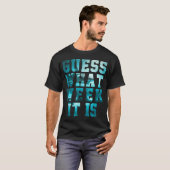 Grappige Haai Raad Wat Het Is Week Bewustzijn T-shirt (Voorkant volledig)