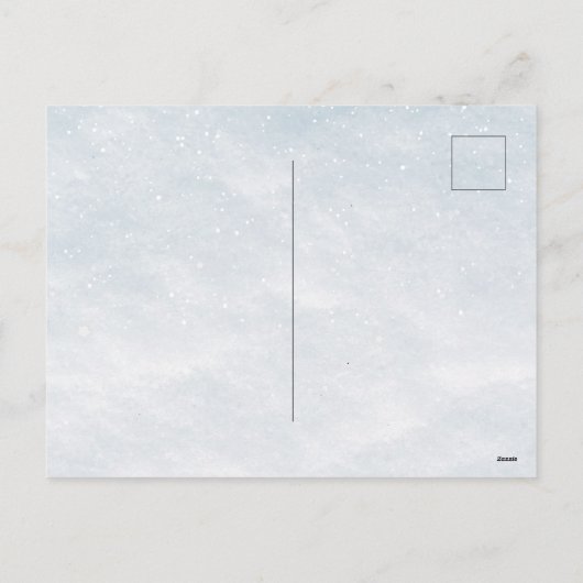 Grappige Haai Vrolijk Kerstboom sneeuw Vakantie fe Feestdagenkaart (Achterkant)