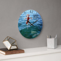 Grappige haai wil octopus,