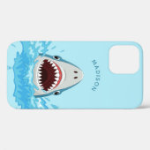 Grappige haaien op maat gemaakte telefoonhoesjes Case-Mate iPhone case (Achterkant (horizontaal))