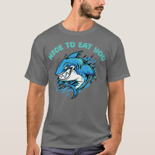 Grappige haaien woordgrap kleding haaienliefhebber t-shirt