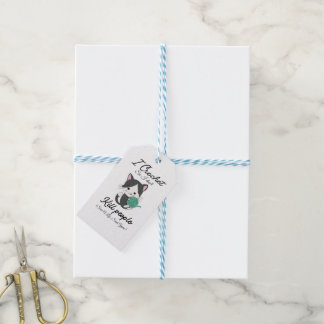 Grappige Haak Quote Garenliefhebber Design Cadeaulabel