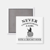 grappige haakcitaten magneet (Voorkant / Achterkant)