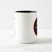 Grappige haan koffie woord kunst mok (Midden)