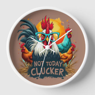 Grappige Haan "Niet Vandaag Clucker" Boerderij Lif