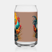 Grappige Haan "Niet Vandaag Clucker" Boerderij Lif Blikvorm Glas (Rechts)