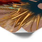 Grappige Haan "Niet Vandaag Clucker" Boerderij Lif Perfect Poster (Hoek)