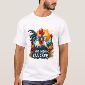 Grappige Haan "Niet Vandaag Clucker" Boerderij Lif T-shirt (Voorkant)