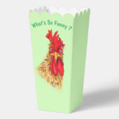 Grappige Haan Popcorn Boxes Bedankdoosjes (Voorkant)