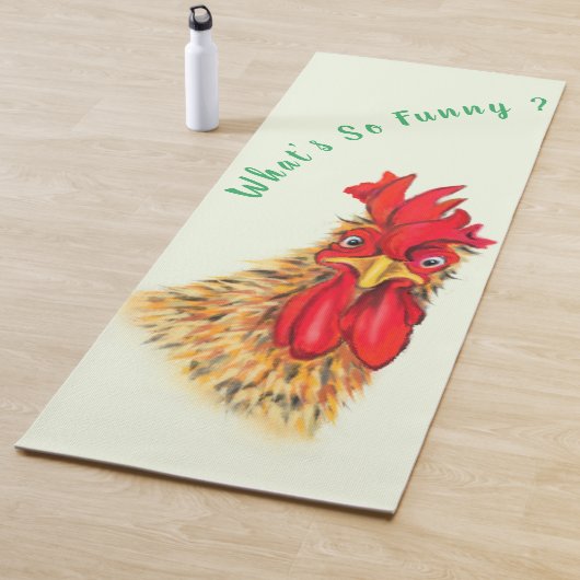 Grappige Haan Yoga Mat (In situ)