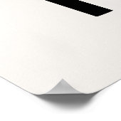 grappige haarstille woordwortels poster (Hoek)