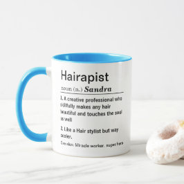 Grappige Hairapist Definitie Mok