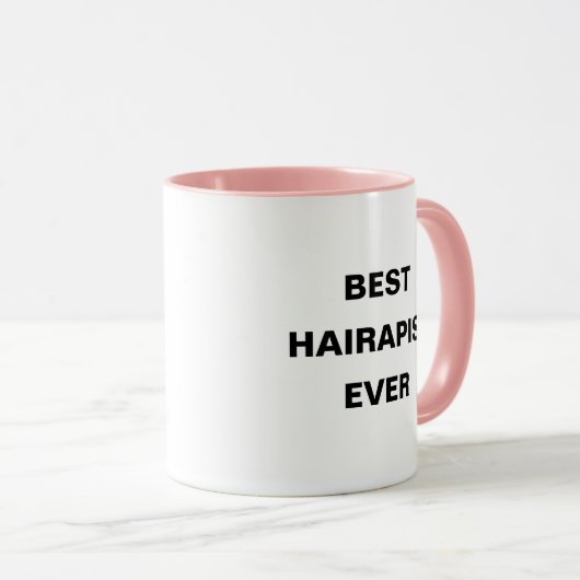 Grappige Hairapist definitie Mok (Voorkant rechts)