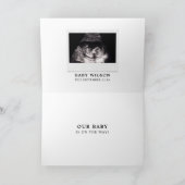 Grappige haistylist zwangerschap aankondiging (Binnen)