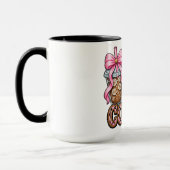 Grappige Half Moeder/Koffie Mok (Links)