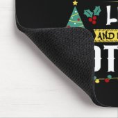 Grappige halfjaar kerst in juli strand zomer Kerst Muismat (Hoek)