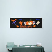 Grappige Halloween Banner Herfst Pompoen Ghosts De (Beurs)