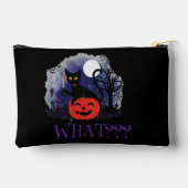 Grappige Halloween Bewitched Black Cat Wat? Etui (Achterkant)