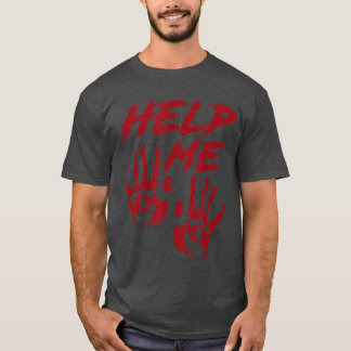 Grappige Halloween Bloederige Griezels Hands Horro T-shirt