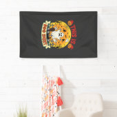 Grappige Halloween Boe Sheet Spook Kerkhof Spandoek (Insitu)