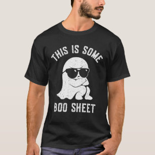 Grappige Halloween Boo Geest Kleding Dit Is Sommig T-shirt
