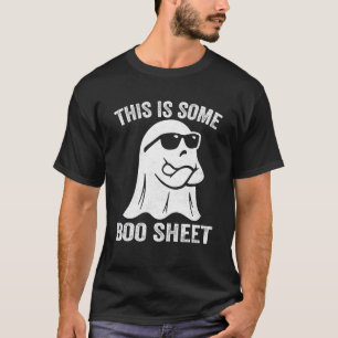 Grappige Halloween Boo Geest Kleding Dit Is Sommig T-shirt