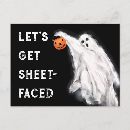 Grappige Halloween Briefkaart (Voorkant)